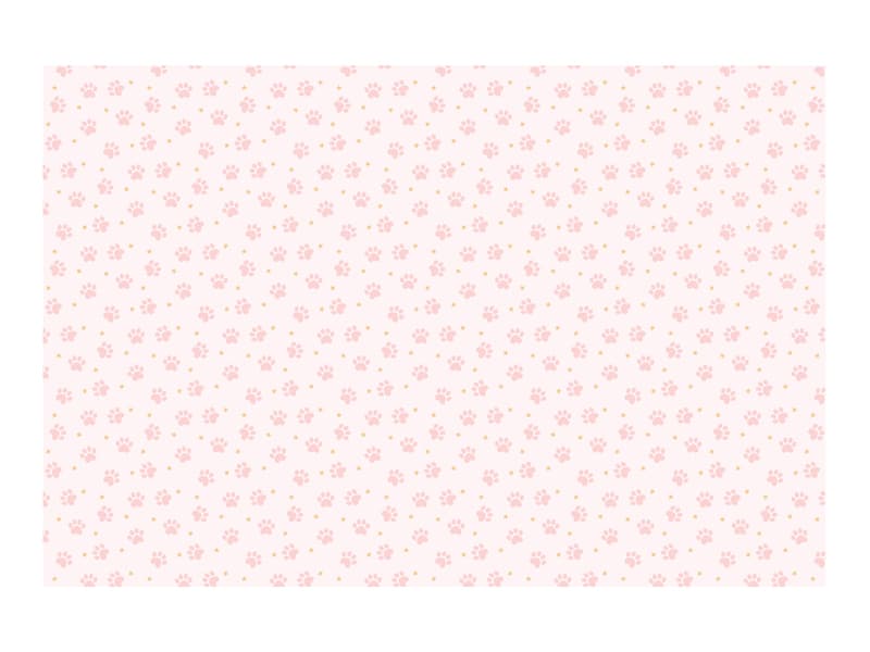 Obrus papierowy Łapki, mix, 180x120 cm