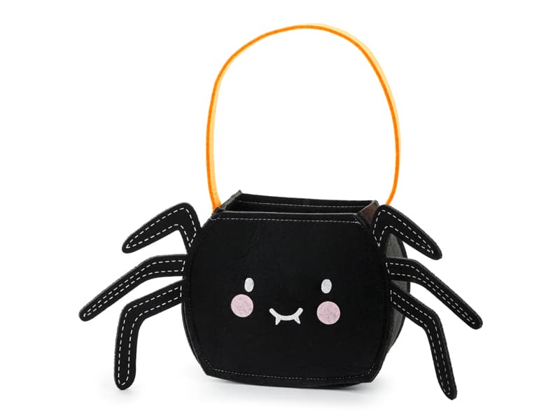 Torebka Halloween Pająk, czarna