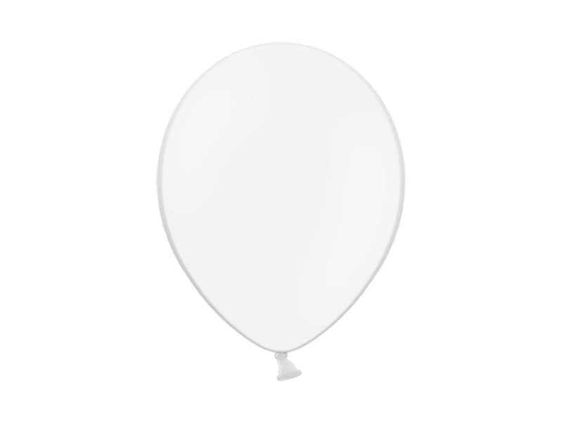 Balony 27cm, Pastel White (1 op. / 100 szt.)