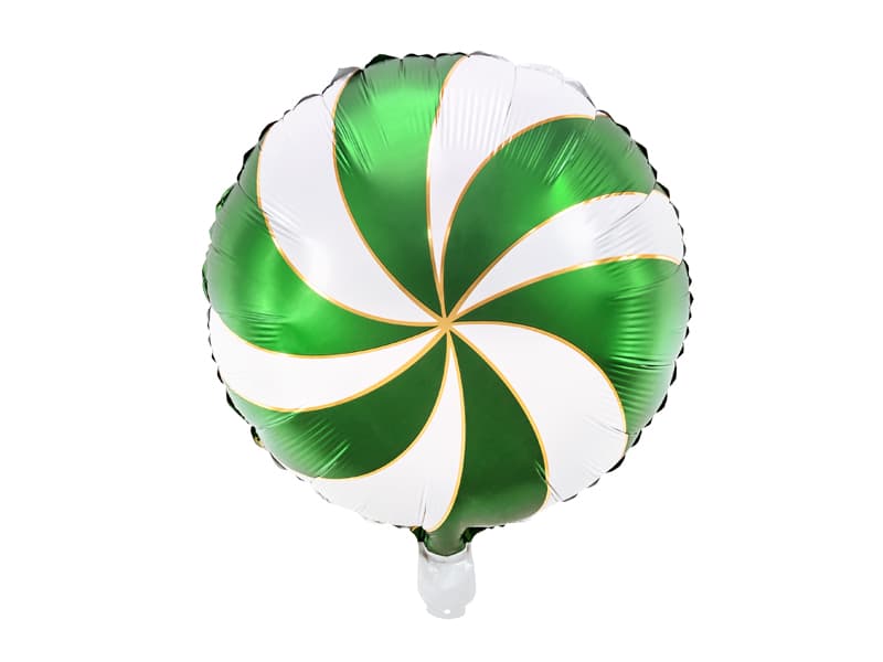 Balon foliowy Cukierek, 35cm, zielony