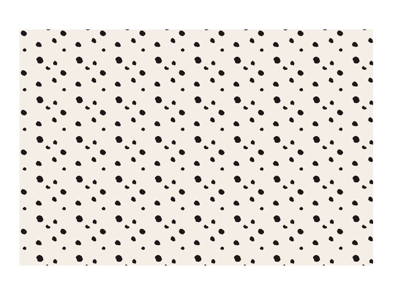 Obrus papierowy Kropki Dalmatyńczyka, mix, 180 x 120 cm