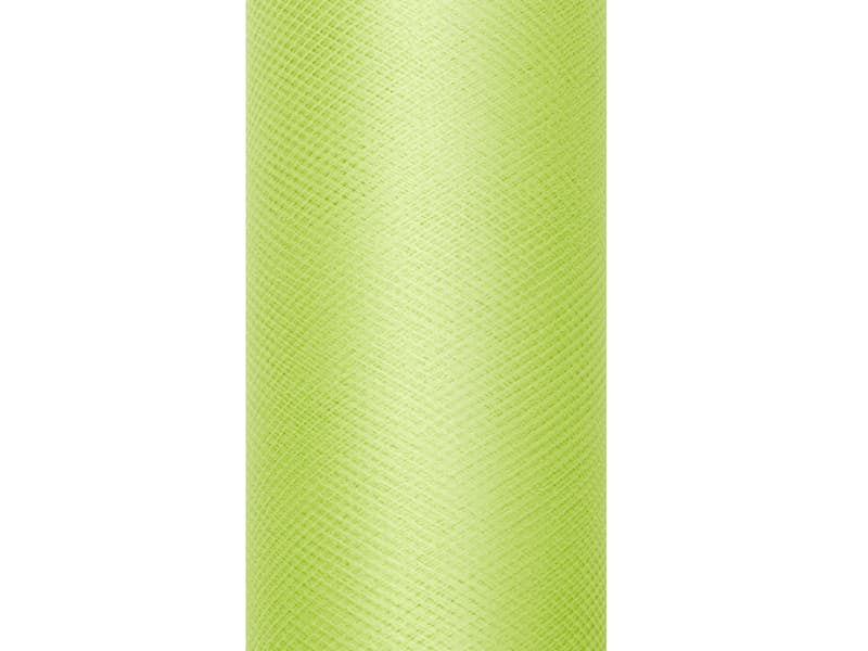 Tiul gładki, j. zieleń, 0,15 x 9m (1 szt. / 9 mb.)