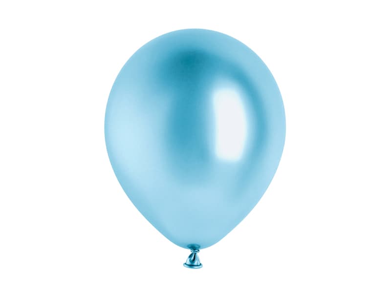 Balony Glossy 30cm, niebieski (1 op. / 10 szt.)