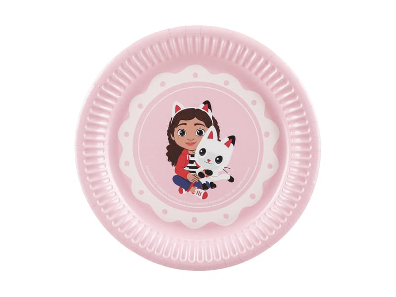 Talerzyki Koci Domek Gabi, mix, 18 cm (1 op. / 6 szt.)