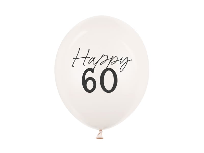 Balony 30 cm, 60, Pastel Off-white (1 op. / 50 szt.)