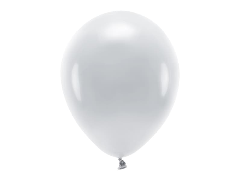 Balony Eco 30cm pastelowe, szary (1 op. / 10 szt.)