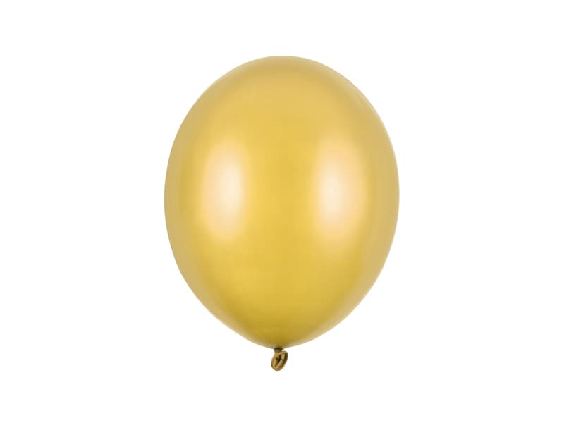 Balony Strong 27cm, Metallic Gold (1 op. / 100 szt.)