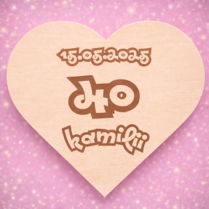 pamiątka dla gości "balonowa osiemnastka" na 18 urodziny (personalizowana) (kopia)