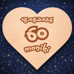 pamiątka dla gości "balonowa 50 stka" na 50 urodziny (personalizowane) (kopia)