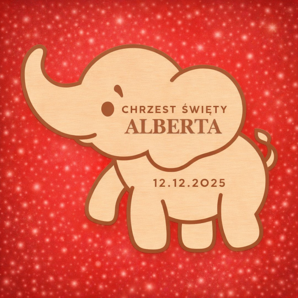 pamiątka dla gości "słonik" na roczek (personalizowana) (kopia) pamiątka dla gości "słonik" na roczek (personalizowana) (kopia)