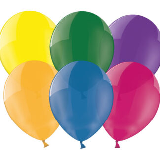 Balony 23cm, Crystal Mix (1 op. / 100 szt.)