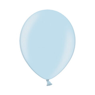Balony 23cm, Metallic Light Blue (1 op. / 100 szt.)