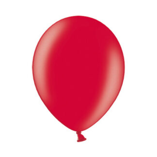 Balony 23cm, Metallic Cherry Red (1 op. / 100 szt.)