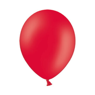 Balony 23cm, Pastel Red (1 op. / 100 szt.)