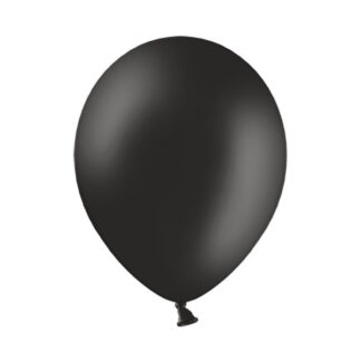 Balony 30cm, Pastel Black (1 op. / 100 szt.)