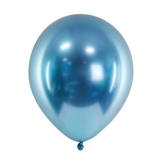 Balony Glossy 30cm, niebieski (1 op. / 50 szt.)