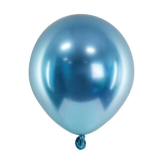 Balony Glossy 12 cm, niebieski (1 op. / 50 szt.)