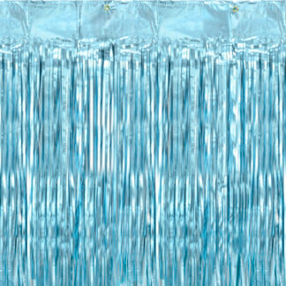Kurtyna Party, niebieski, 90x250cm