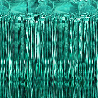 Kurtyna Party, butelkowa zieleń, 100x200cm