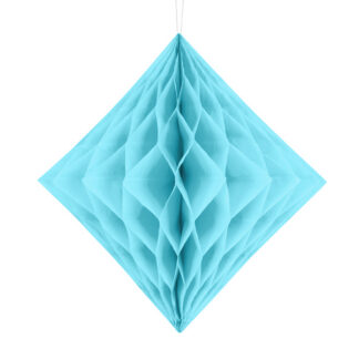 Diament bibułowy, jasny błękit, 30cm