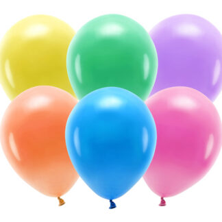 Balony Eco 26cm pastelowe, mix (1 op. / 10 szt.)