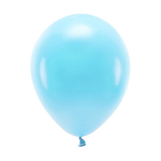 Balony Eco 26cm pastelowe, jasny niebieski (1 op. / 100 szt.)