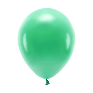 Balony Eco 26cm pastelowe, zielony (1 op. / 10 szt.)