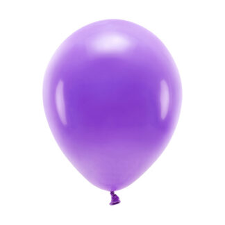 Balony Eco 26cm pastelowe, fiolet (1 op. / 10 szt.)