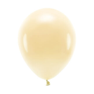 Balony Eco 26cm pastelowe, jasna brzoskwinia (1 op. / 10 szt.)