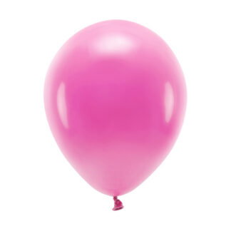 Balony Eco 26cm pastelowe, fuksja (1 op. / 100 szt.)