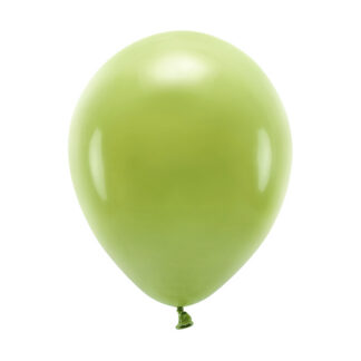 Balony Eco 26cm pastelowe, oliwkowy (1 op. / 10 szt.)