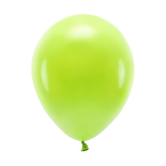 Balony Eco 26cm pastelowe, zielone jabłuszko (1 op. / 100 szt.)