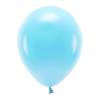 Balony Eco 30cm pastelowe, jasny niebieski (1 op. / 10 szt.)