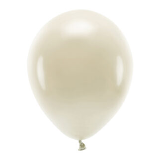 Balony Eco 30 cm pastelowe, alabastrowy (1 op. / 100 szt.)
