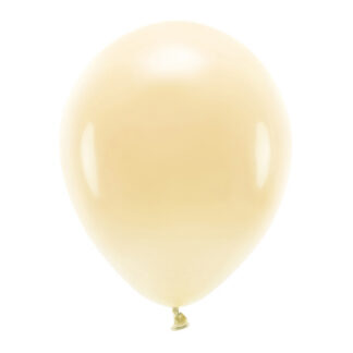 Balony Eco 30cm pastelowe, jasna brzoskwinia (1 op. / 100 szt.)