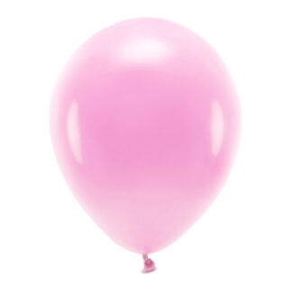 Balony Eco 30cm pastelowe, różowy (1 op. / 10 szt.)