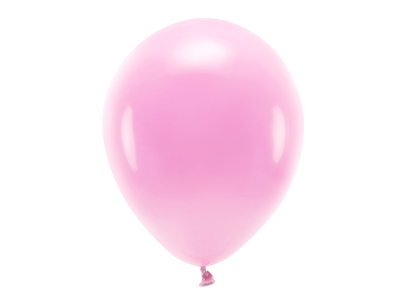 Balony Eco 30cm pastelowe, różowy (1 op. / 10 szt.)