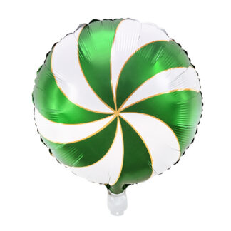 Balon foliowy Cukierek, 35cm, zielony