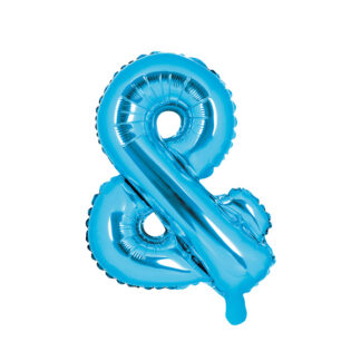 Balon foliowy &, 35cm, niebieski