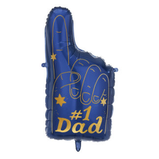 Balon foliowy #1 Dad, 44 x 82 cm, mix