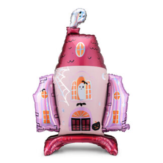 Balon foliowy Nawiedzony Dom, 89,5x116,5 cm, mix