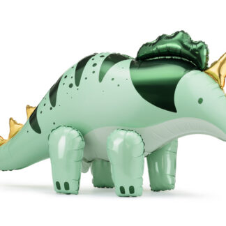 Balon foliowy Triceratops, 101x60.5cm, zielony