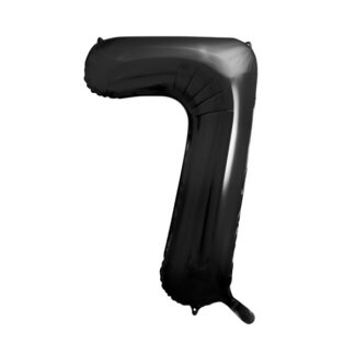 Balon foliowy Cyfra ”7”, 86cm, czarny