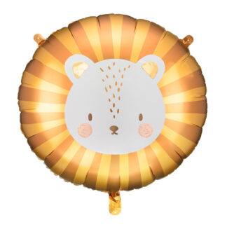 Balon foliowy Lew, 70x67 cm, mix