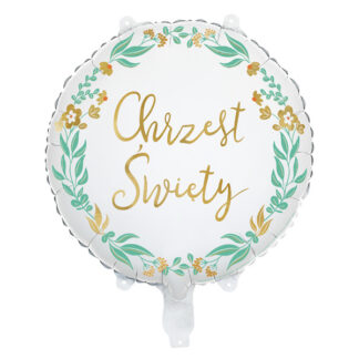 Balon foliowy ”Chrzest Święty”, 45 cm, mix