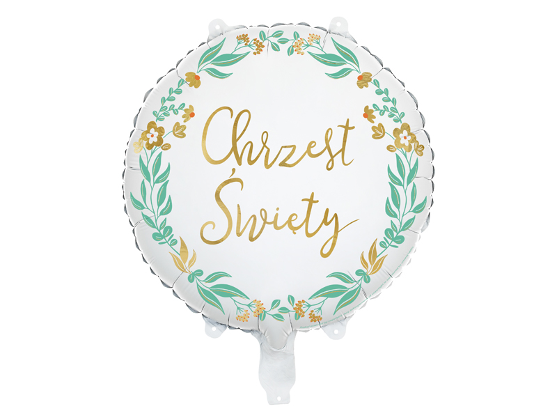 Balon foliowy ''Chrzest Święty'', 45 cm, mix