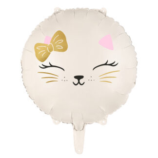 Balon foliowy Kot, 45 cm, mix