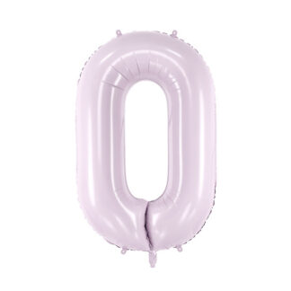 Balon foliowy Cyfra ”0”, 72cm, fiolet