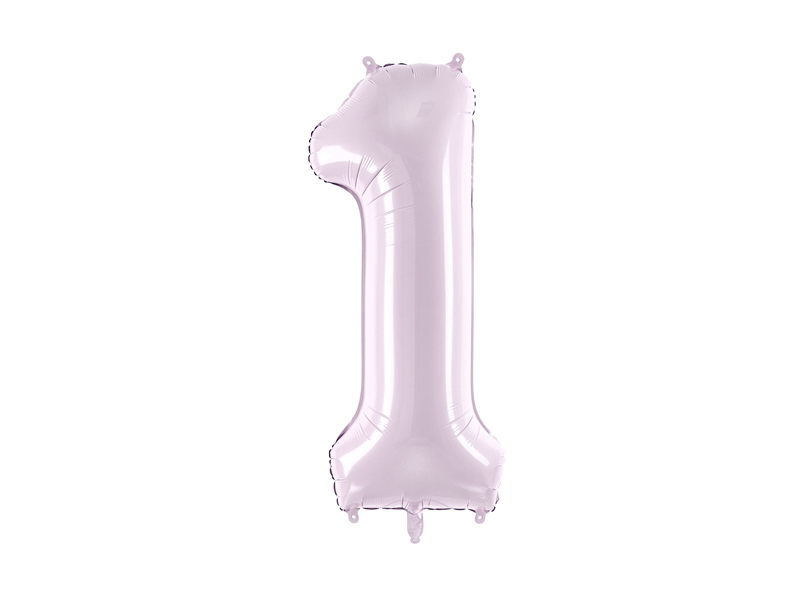 Balon foliowy Cyfra ''1'', 72cm, fiolet