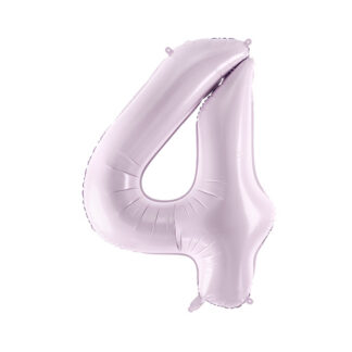 Balon foliowy Cyfra ”4”, 72cm, fiolet